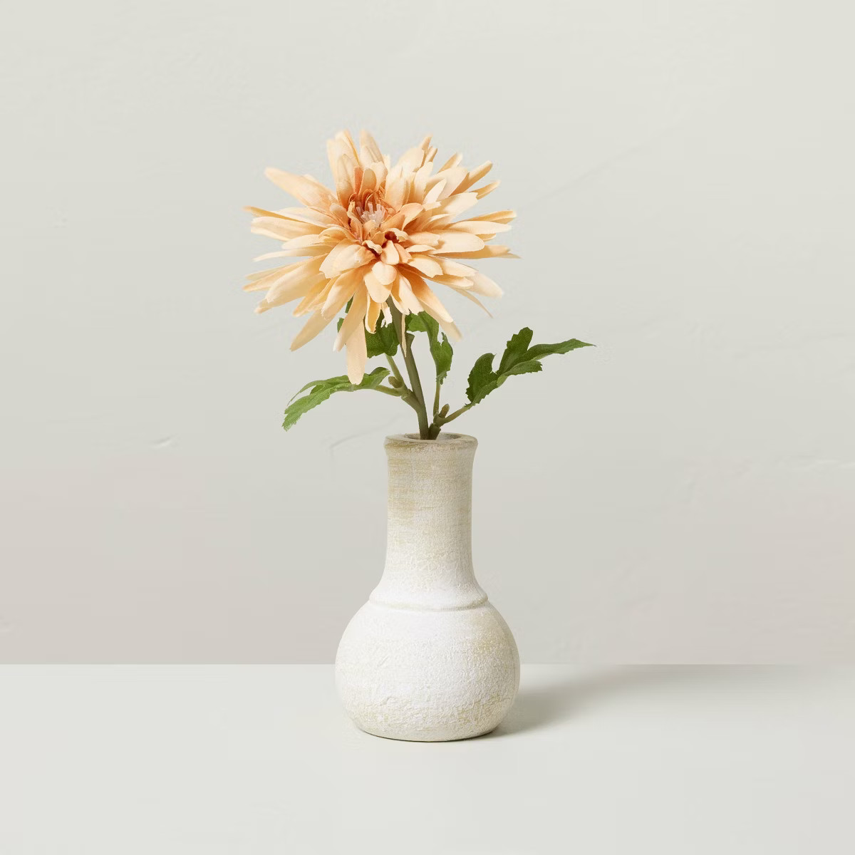 7" Mini Faux Orange Daisy Flower Arrangement - Hearth & Hand™ with Magnolia | Target