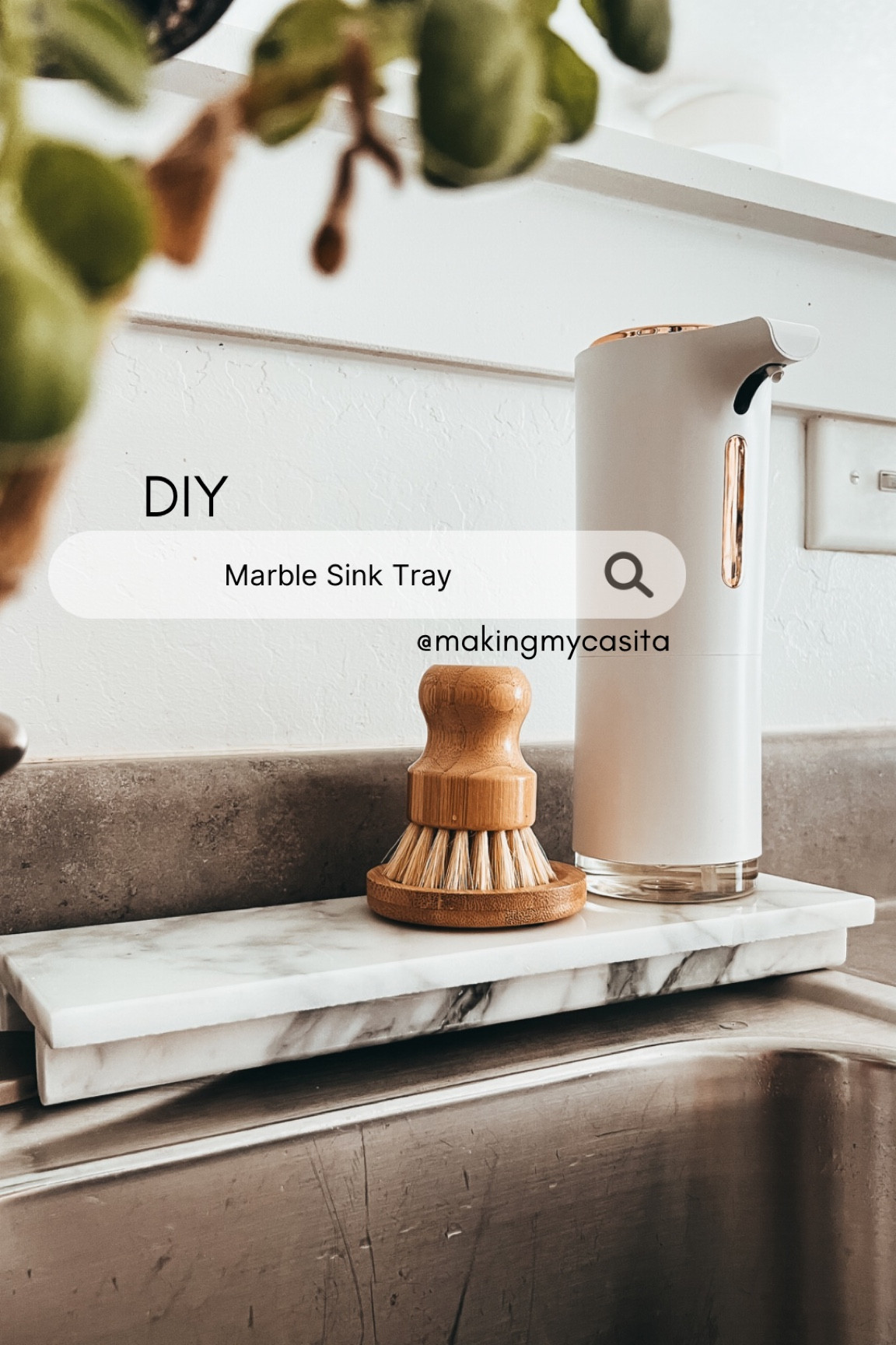 My fave easy DIY Marble Kitchen Sink Tray todate! 
See all linked supplies below! Note tiles I got were from Floor & Decor. Tile linked below is similar to mine! 

#LTKunder50 #LTKhome #LTKstyletip