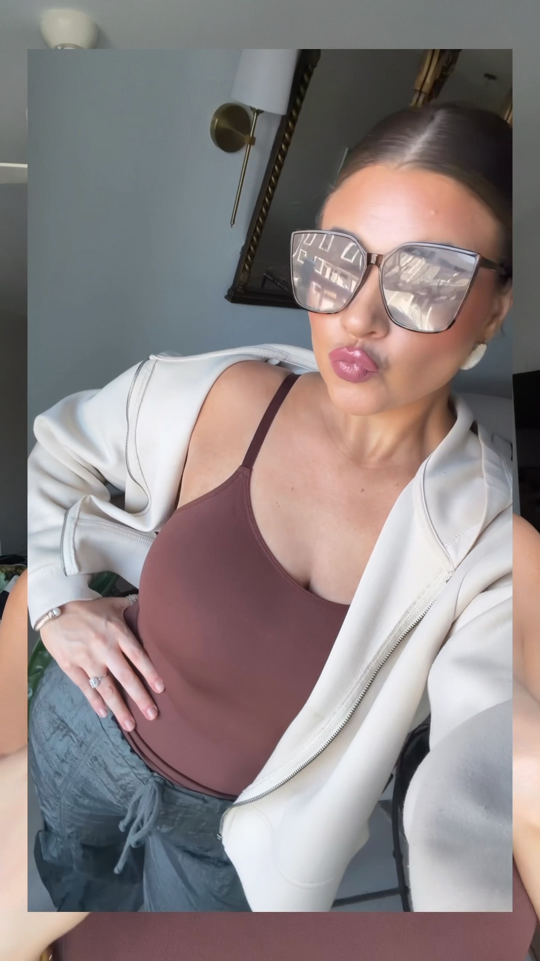 shapermints all day everyday cami & high waisted shorts are about to see me all day, everyday! obsessed! 😍 #ad #gifted @Shapermint 

#LTKValentine