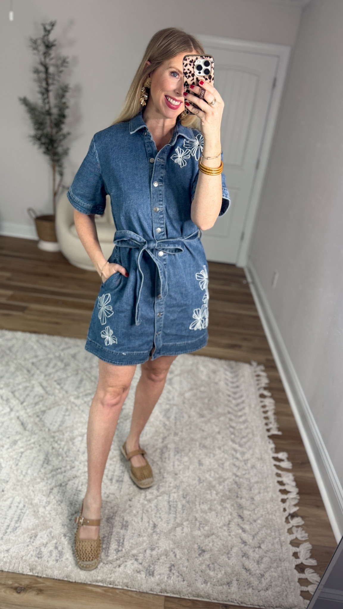 Weekend Walmart Wins try-on
Embroidered floral denim dress- small

#LTKootd #LTKgrwm