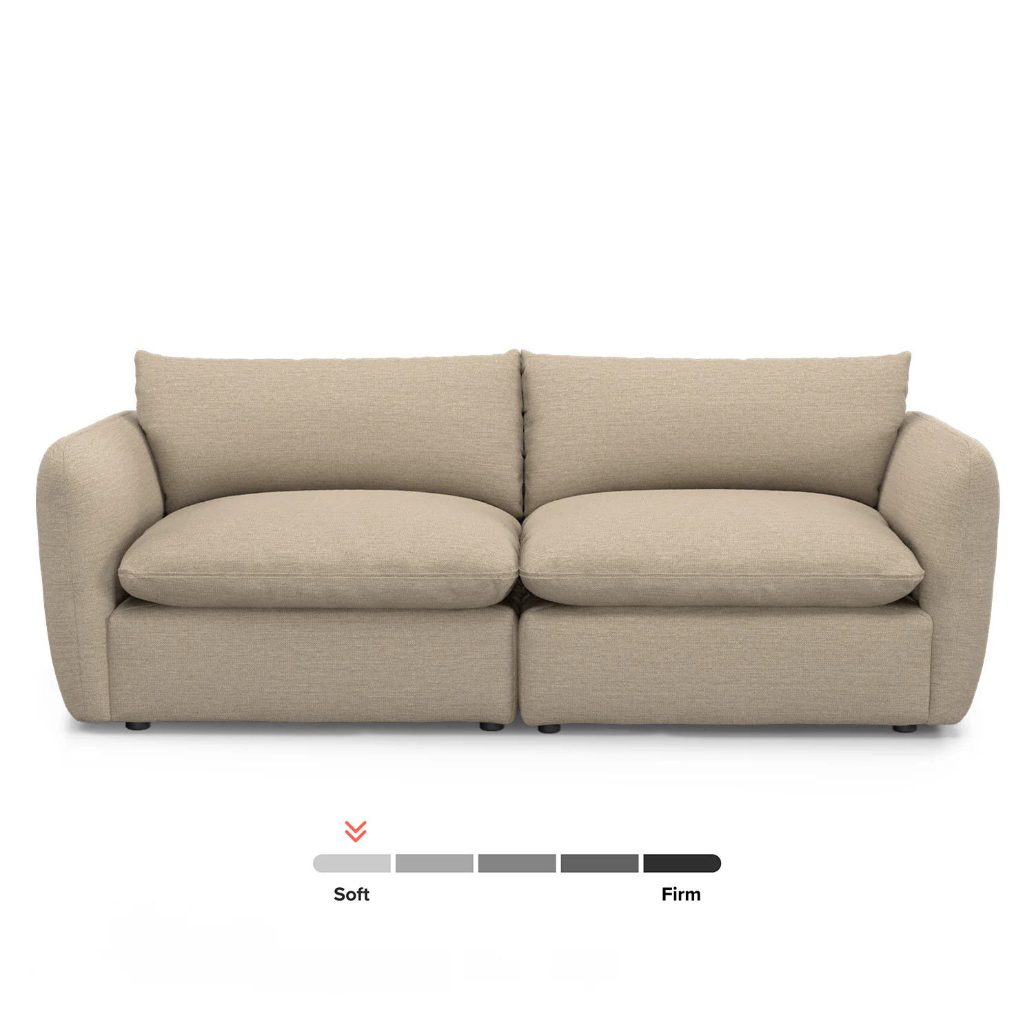 Leigh 92" Modular Sofa - Silver Taupe | Article