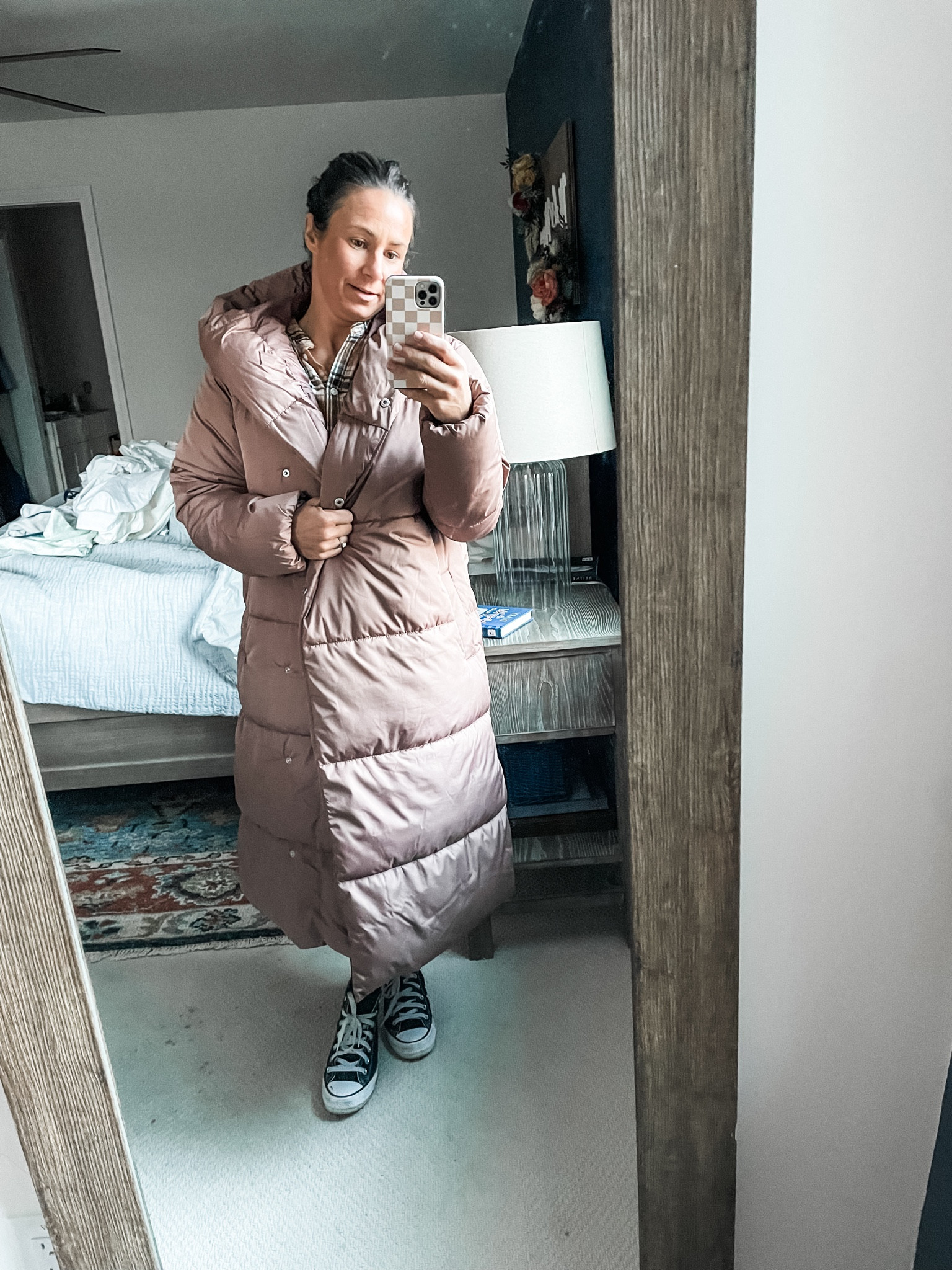 Long winter coat on major sale! 

Wearing a size small. 

Also comes in RED and black  

#LTKHoliday #LTKCyberWeek #LTKsalealert