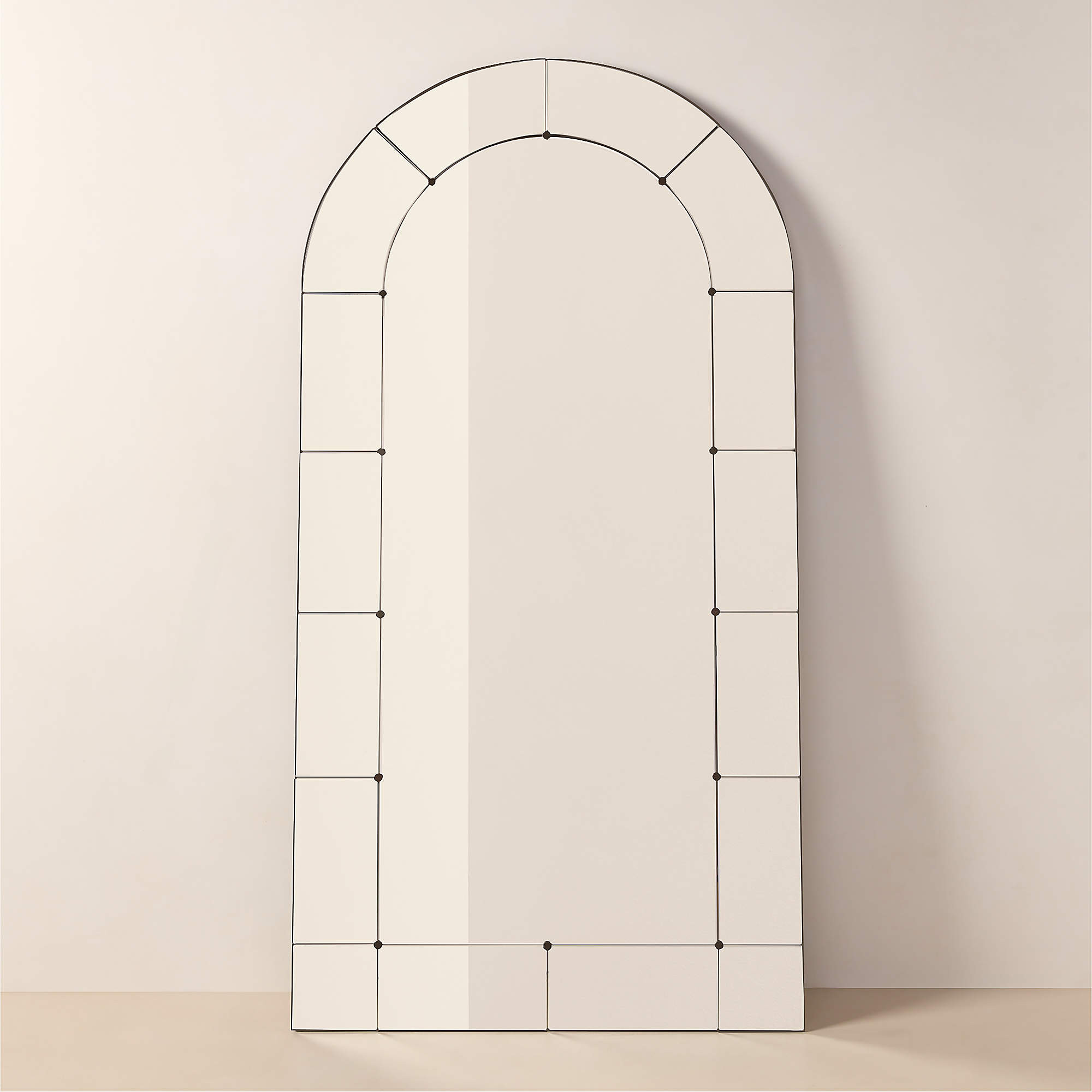 Academy Arched Full-Length Floor Mirror 36"X72" + Reviews | CB2 | CB2