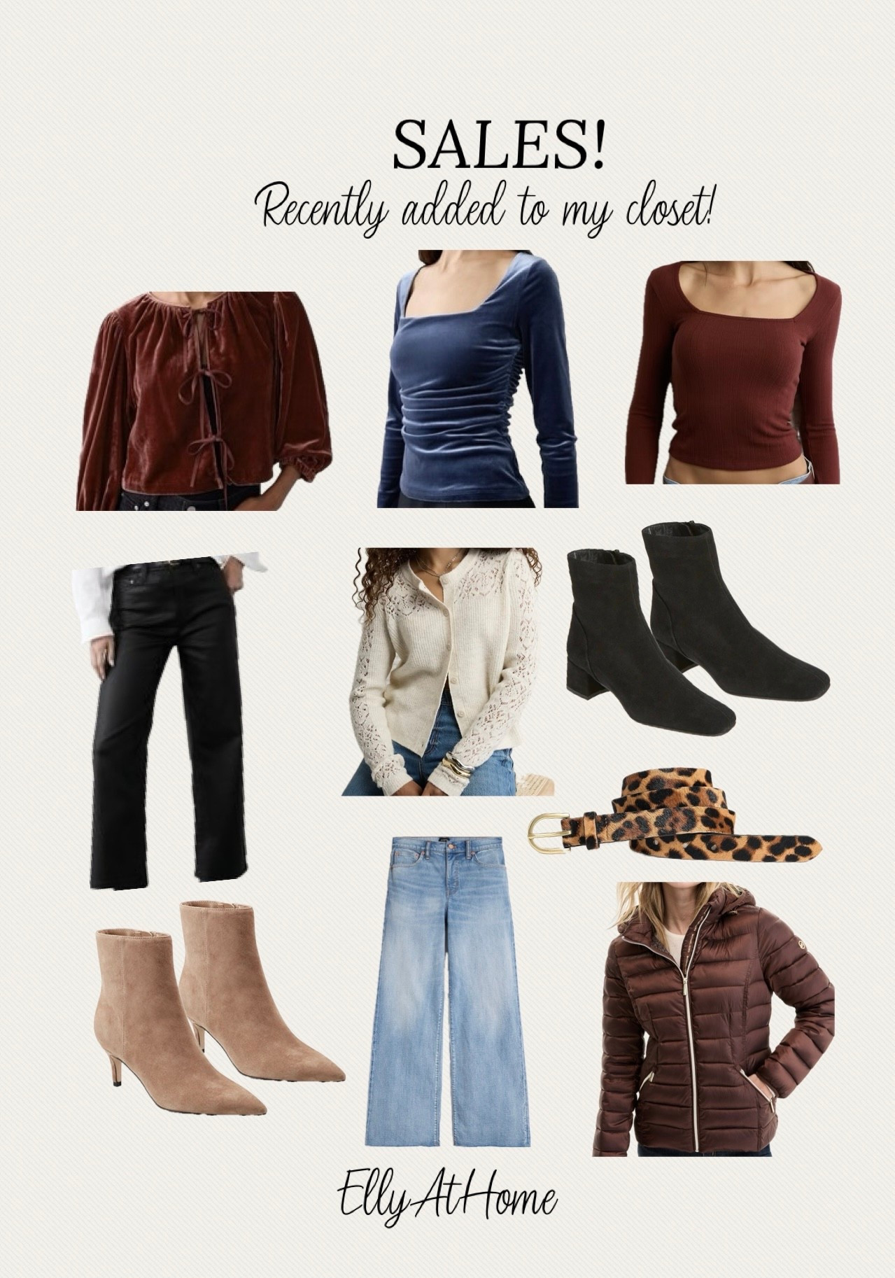 My recent favorite fashion finds! Shop deals at J. Crew outlet, Macy’s Banana Republic, NordstromRack & American Eagle! Jeans, boots, jacket, tops, dress pants and more fashion finds on sale!

#LTKSaleAlert #LTKOver40 #LTKootd
