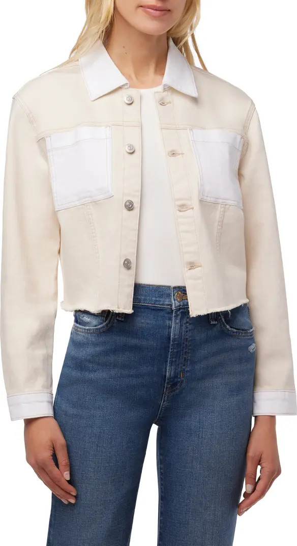 Colorblock Crop Jacket | Nordstrom Rack