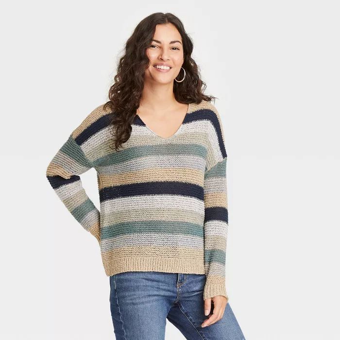 Women's V-Neck Pullover Sweater - Knox Rose™ | Target