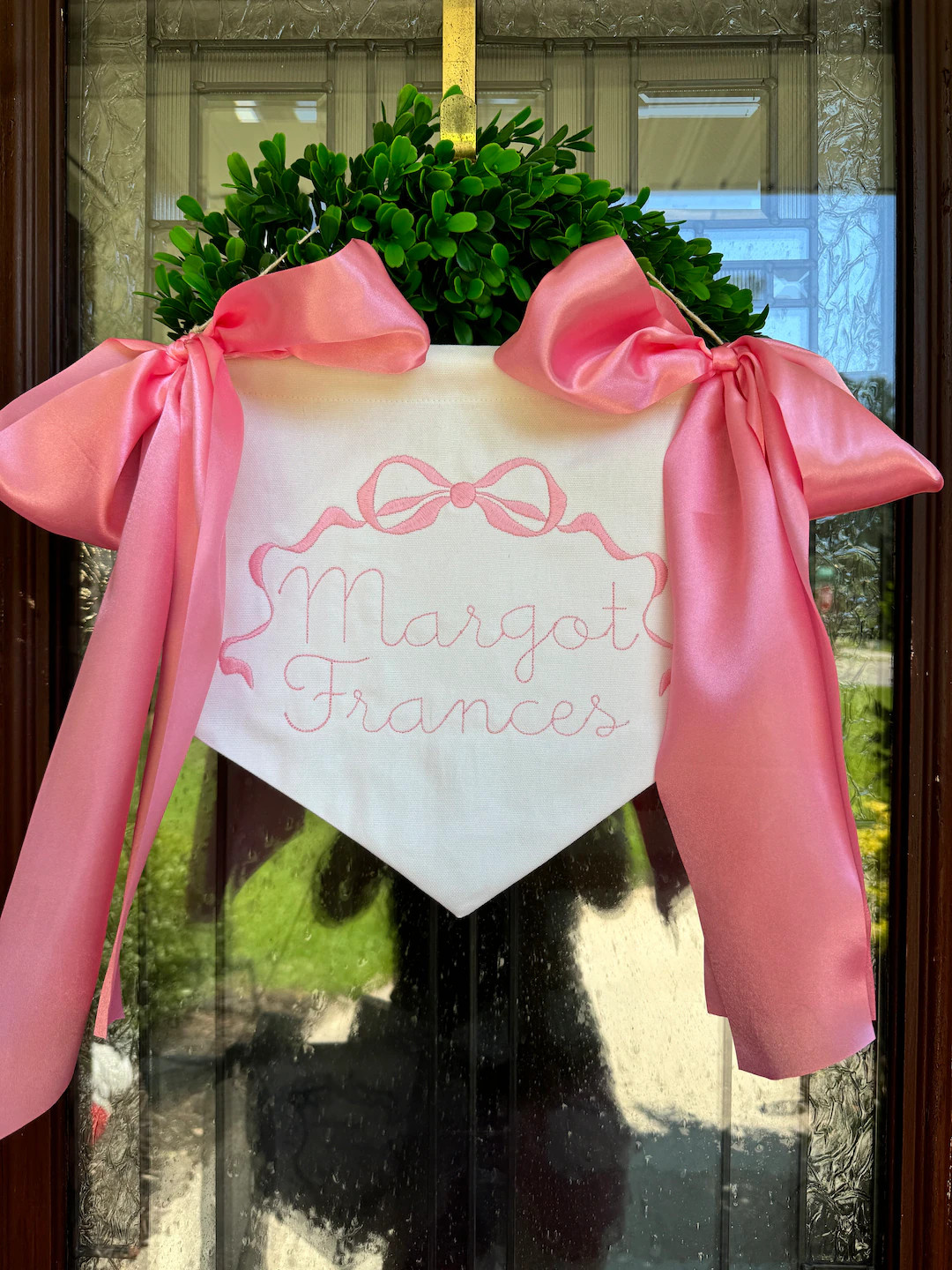 Bow Welcome Baby Banner | Etsy (US)