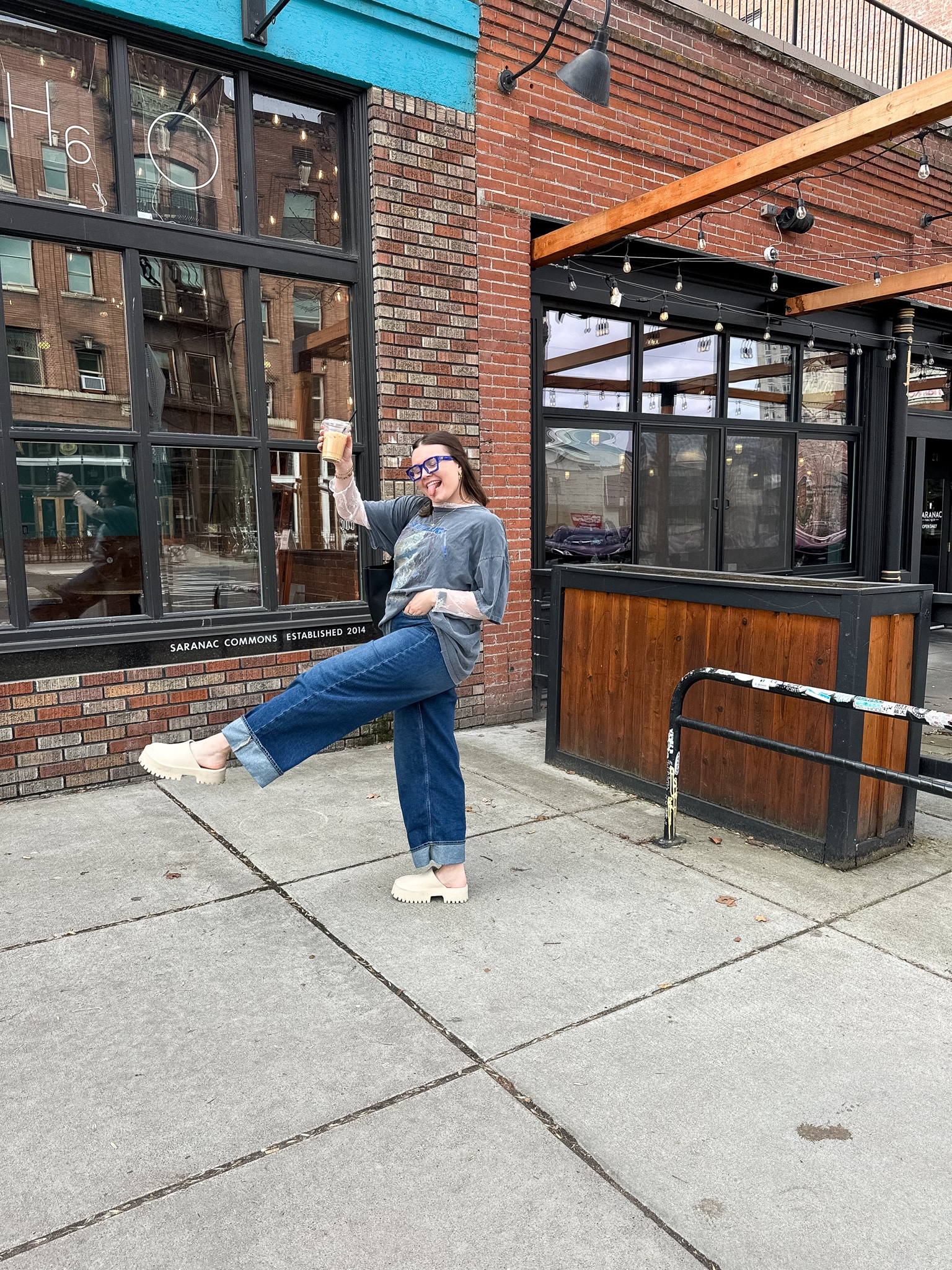 Spring outfit for less! Featuring my favorite wide leg jeans for less and lace top under $10!

I’m wearing a XL tee, M top, size 31 jeans and size 9 clogs

#LTKmidsize #LTKfindsunder100 #LTKstyletip