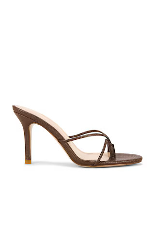 FEMME LA Sicilian Sandal in Chocolate from Revolve.com | Revolve Clothing (Global)