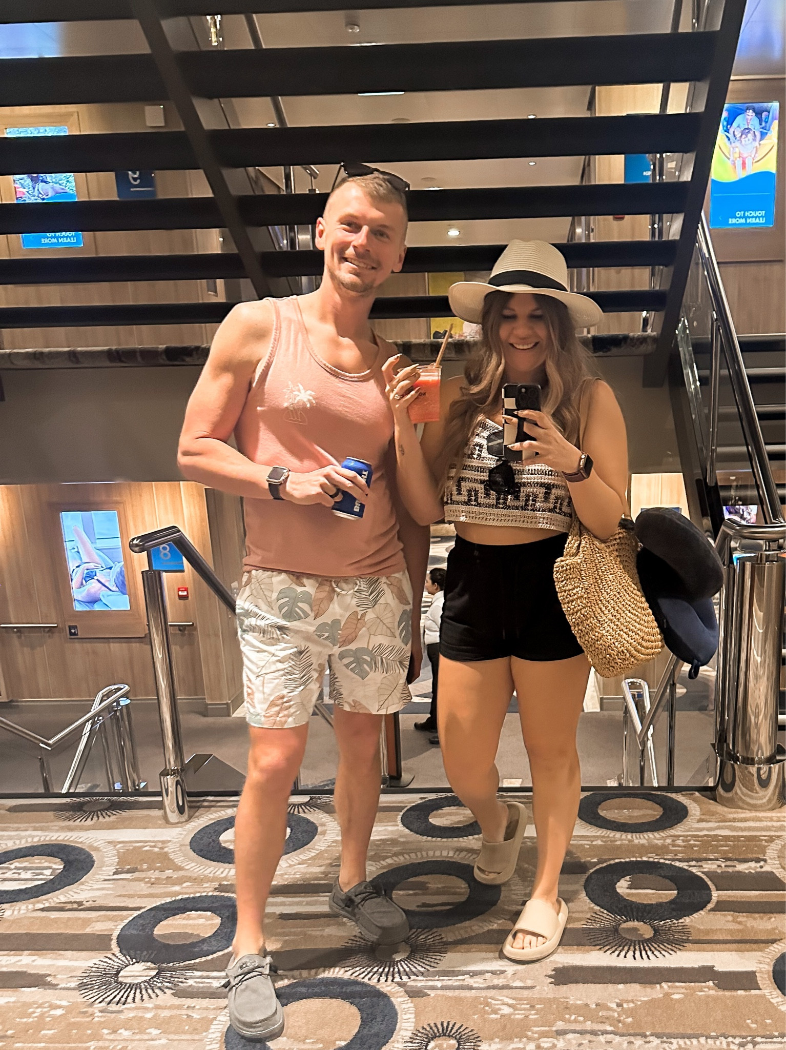 Outfits for boarding our cruise 🛳️🌴🌊

#LTKSeasonal #LTKswim #LTKtravel