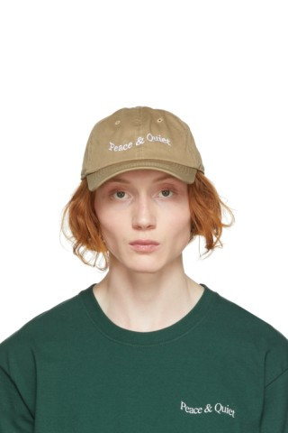 SSENSE Exclusive Brown Logo Cap | SSENSE