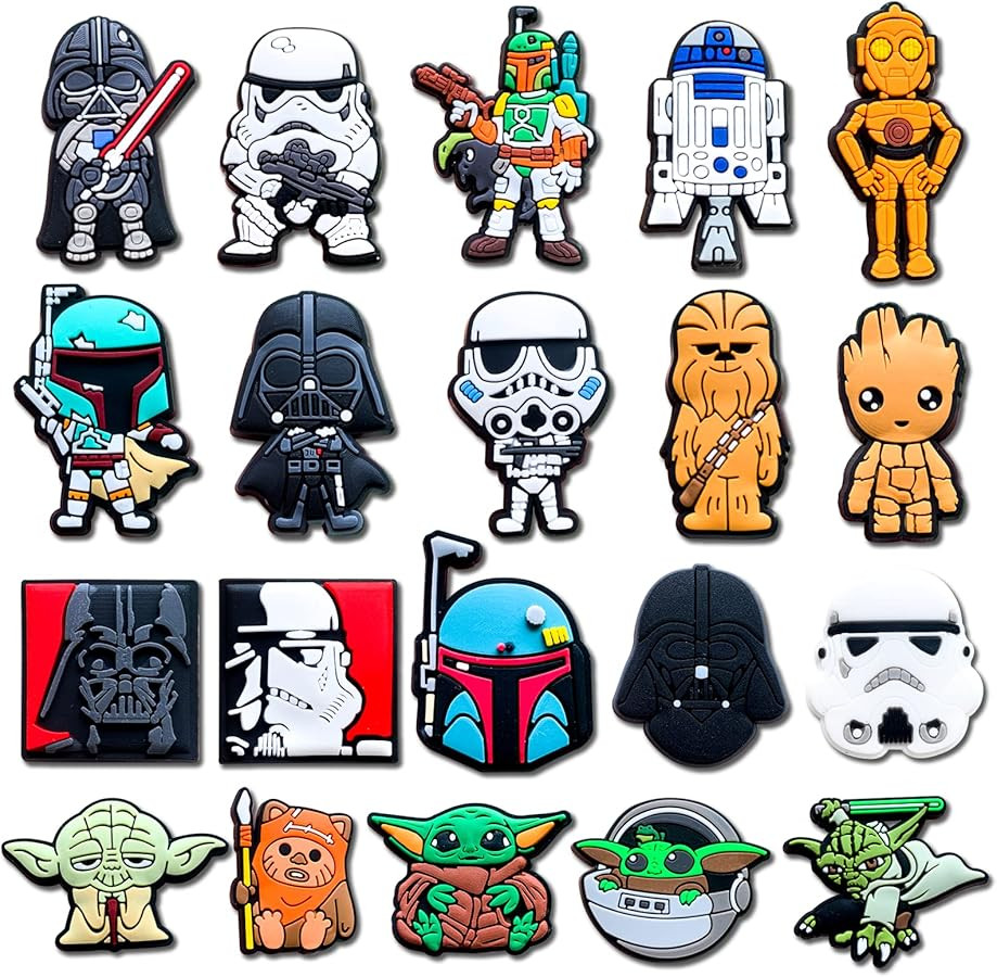 20 35Pcs Shoe Charms for Clogs Sandals Decoration, Shoe Accessories Charms for Men | Amazon (US)