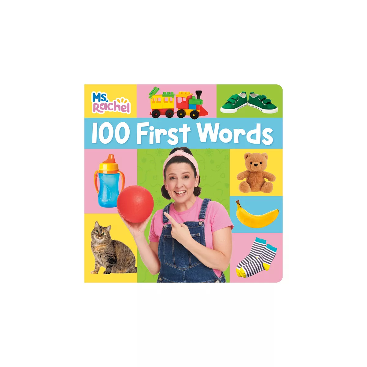 100 First Words - by Ms. Rachel (Board Book) | Target
