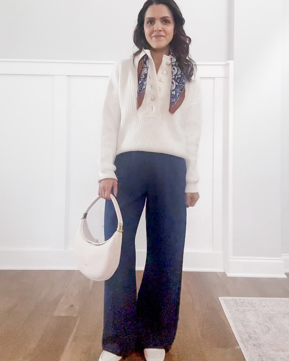 Monthly outfit planner OCTOBER: Planner to person: Fall outfits | navy trouser, cardigan, camel coat, scarf, flats, wear to work 

Image inspo credit: Pinterest

#falloutfit #classicstyle #casualstyle 


#LTKSeasonal #LTKStyleTip