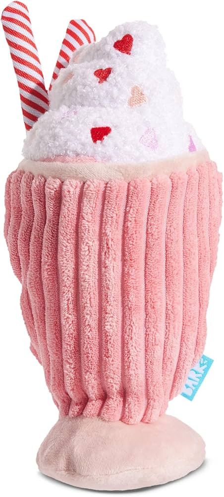 Barkbox Red Whine Milkshake Dog Toy – Squeaky Dog Toys – Plush Dog Toys – Puppy and Pet Toy... | Amazon (US)