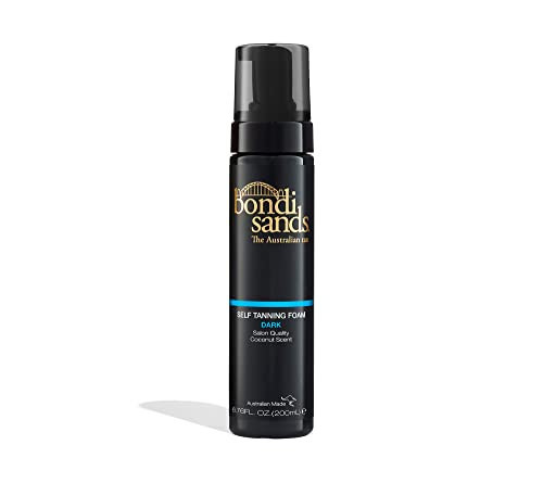 Bondi Sands Dark Self Tanning Foam | Lightweight, Self-Tanner Foam Enriched with Aloe Vera and Coconut Provides an Even, Streak-Free Tan | 6.76 oz/200 mL | Amazon (US)