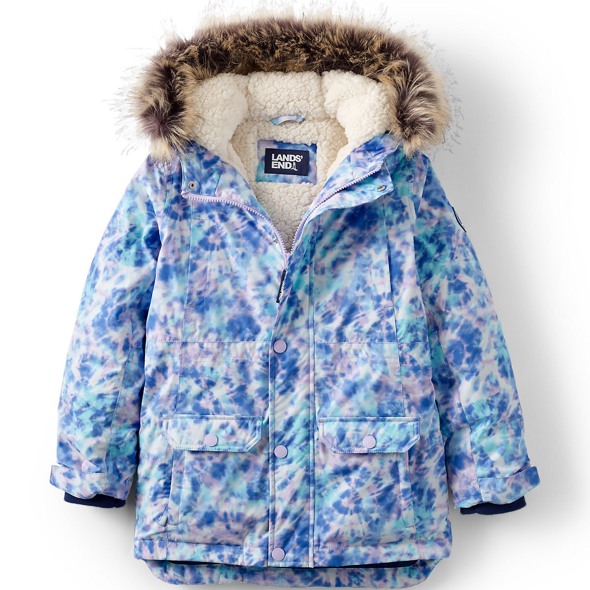 Kids Expedition Waterproof Winter Down Parka | Lands' End (US)
