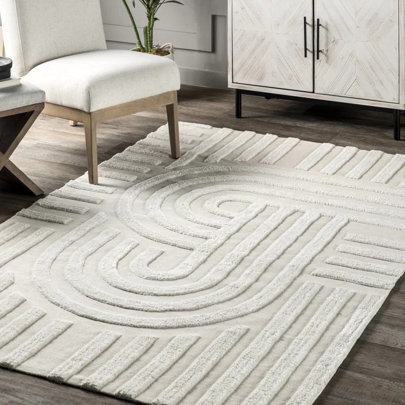 Arvin Olano x Rugs USA Downtown Textured Area Rug | Wayfair North America