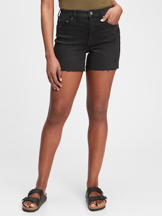 4&#x22; High Rise Denim Shorts With Washwell&#x26;#153 | Gap (US)