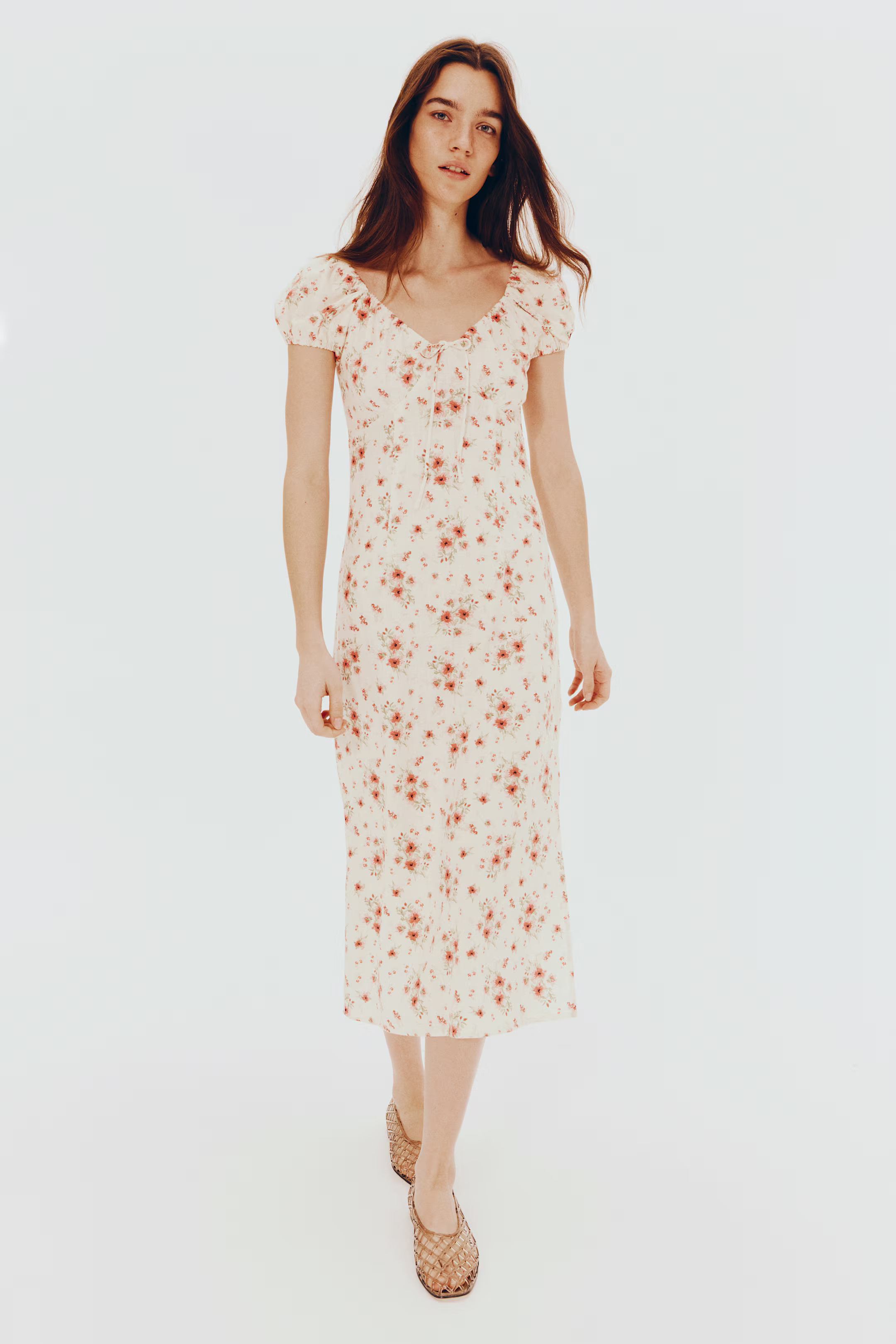 Tie-Detail Maxi Dress | H&M (US + CA)