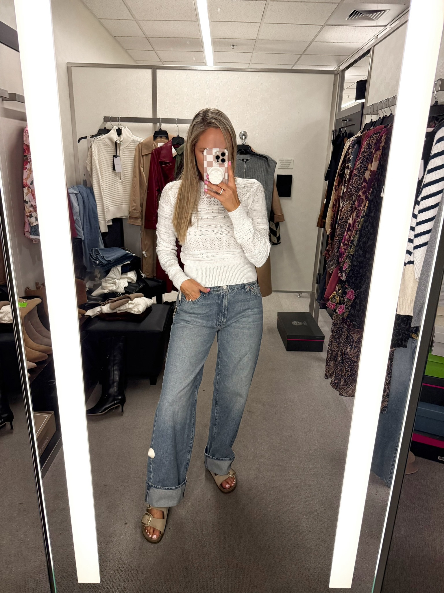 7/17/25 adorable cuff jeans and white long sleeve so cute for a date night outfit 💕
Nordstrom anniversary sale, NSALE, fall outfit, Nordstrom sale pics 

#LTKStyleTip #LTKOver40 #LTKFindsUnder50