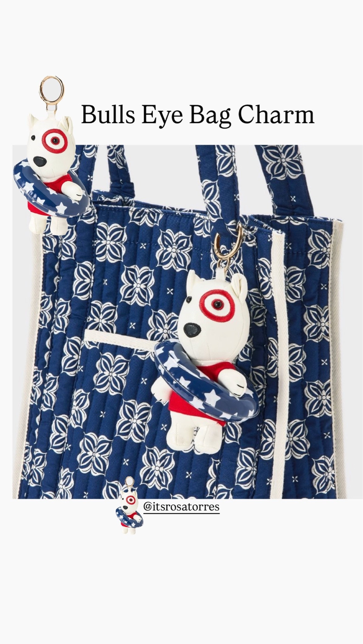 @Target 🎯 such a cute bag charm ! 

#bagcharm #targetbullseye #targetbullseyecharm #accessory #bagaccessory #bagcharms #target #targetfinds

#LTKSaleAlert #LTKselfcare #LTKootd