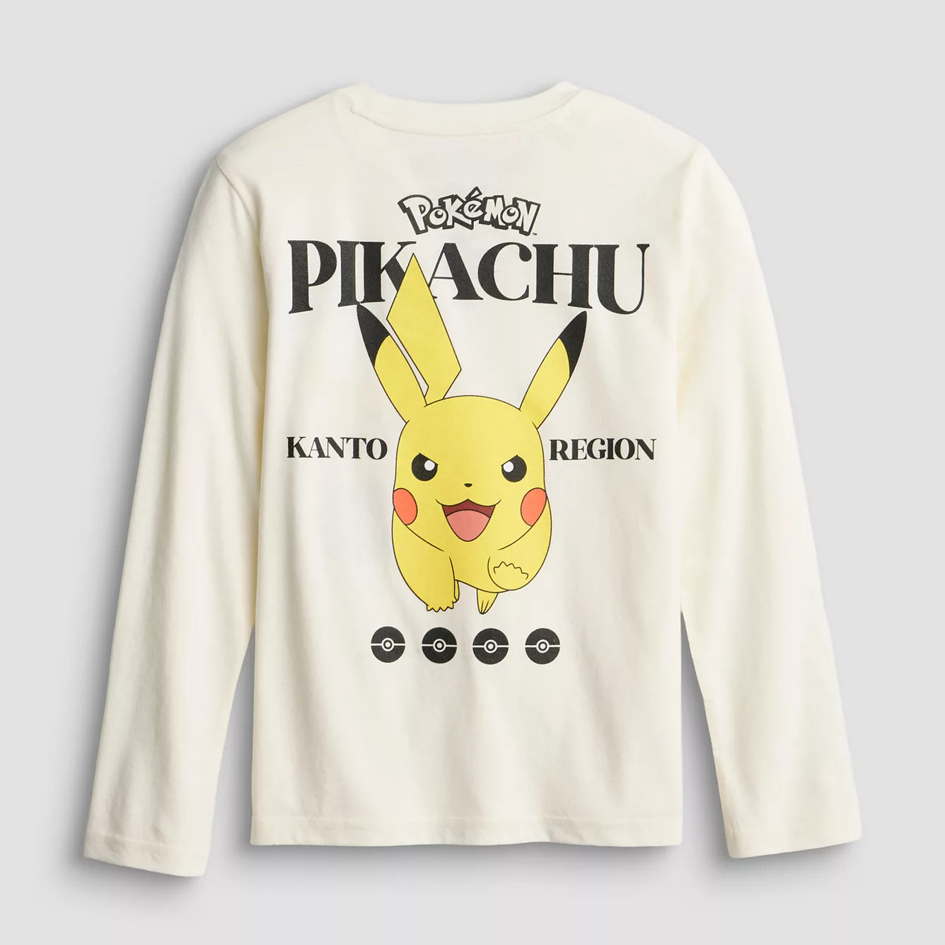 Boys 4-12 Jumping Beans® Pokemon Pikachu Kanto Long Sleeve Graphic Tee | Kohl's