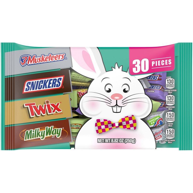 Mars Easter Mixed Chocolate Minis Variety Pack - 9.5oz/30ct | Target