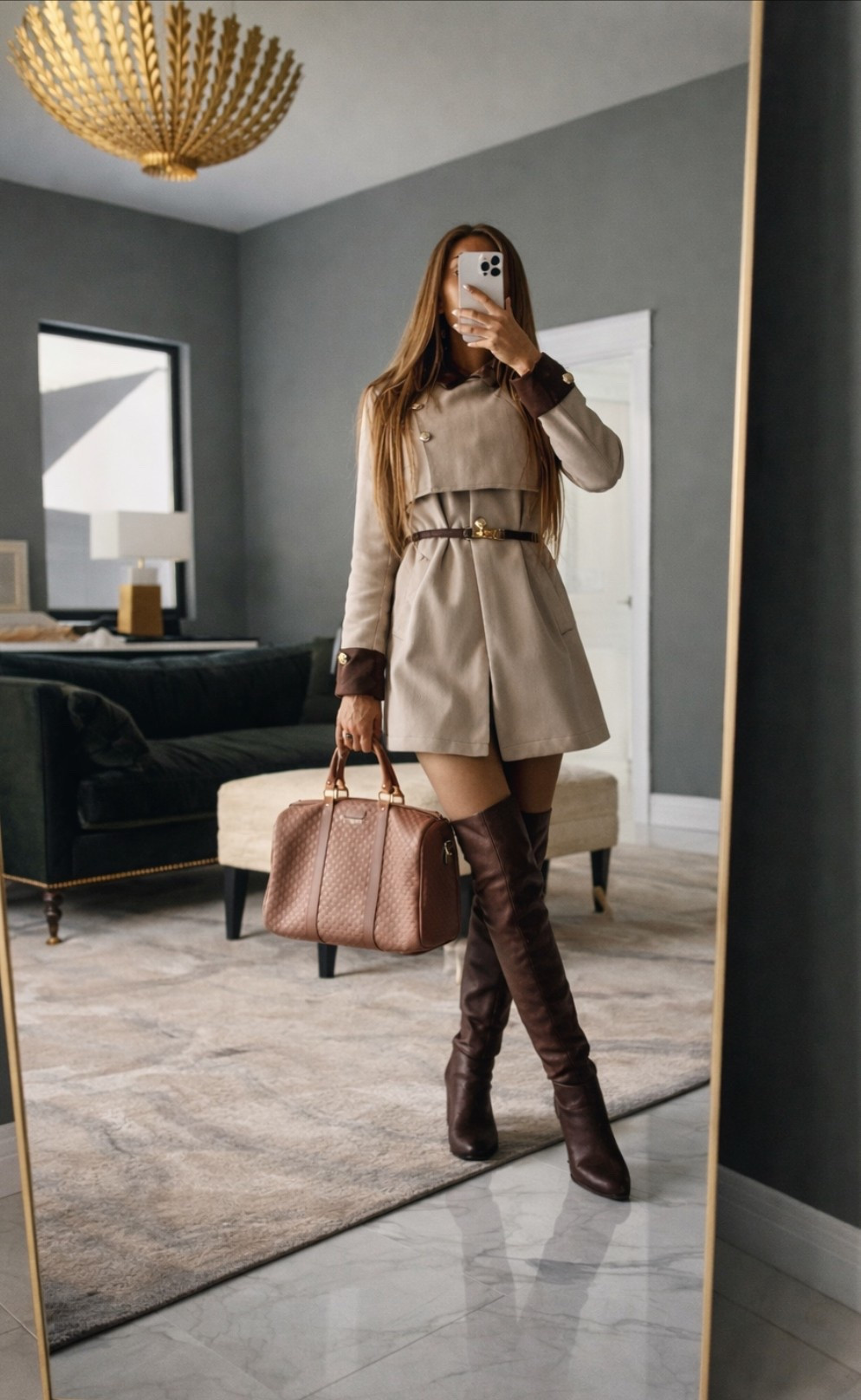 This is one of those outfits that instantly makes you feel put-together, confident, and polished without trying too hard.

The over-the-knee brown boots + camel wool coat combo is a winter staple because it solves two things at once:
you look elevated and you stay warm.


If you love classic pieces that work for real life—errands, dinners, travel days, or date night—this pairing does the work for you. Especially great if you want leg-lengthening boots and a coat that defines your waist without feeling bulky.


The boots have a comfortable chunky heel (walkable, not wobbly) and a wide-calf friendly fit that actually zips up. The coat has that tailored, expensive silhouette with a belt that gives shape instead of hanging straight down.

No more struggling to look polished in winter. These two pieces instantly elevate even the simplest outfit underneath.


Brunch, dinner dates, holiday events, city walks, travel days, church and anytime I want to look chic without overthinking it.

• Boots: True to size, comfortable on wider calves, easy to walk in
• Coat: Wearing size M, room to layer, belt lets you customize the fit

If you want a winter look that always works and never feels trendy or dated—this is it

3 WAYS TO WEAR THEM

1. Everyday Chic
Camel coat belted + black sweater dress + over-the-knee boots
Perfect for errands, coffee runs, or casual dinners.

2. Date Night Elevated
Camel coat worn open + mini dress or skirt + sheer tights + boots
Effortless, feminine, and very flattering.


Camel coat + fitted top + leggings or slim trousers + boots
Comfortable, warm, and still looks styled.



over the knee boots, brown knee high boots, wide calf over the knee boots, chunky heel boots women, winter boots outfit, camel wool coat women, belted wool coat, winter coat outfit, chic winter outfit women

#LTKPetite #LTKSeasonal #LTKootd