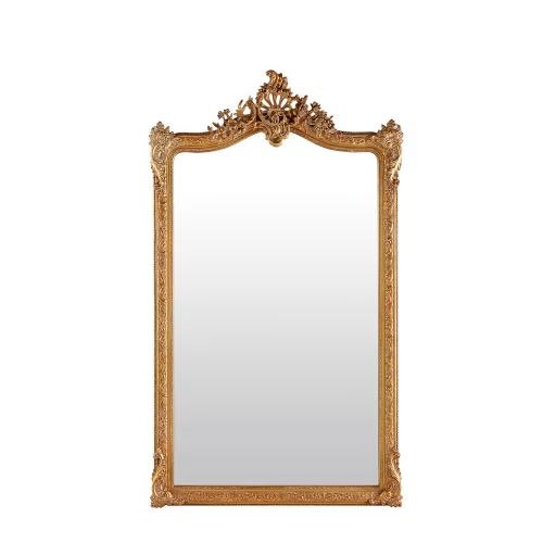 Spiegel mit goldfarbenem Zierrahmen 104x185 | Maisons du Monde (DE & IT)