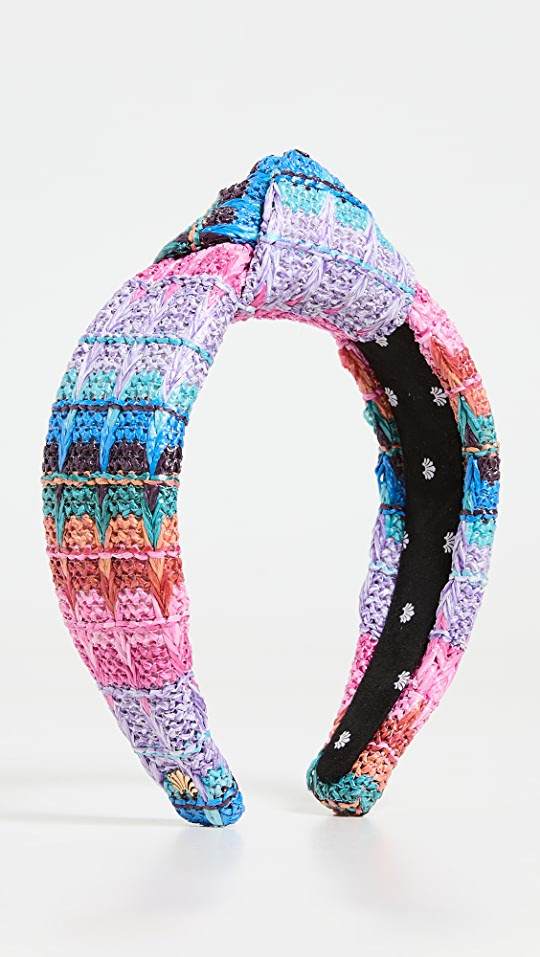 Lele Sadoughi Raffia Knotted Headband | SHOPBOP | Shopbop