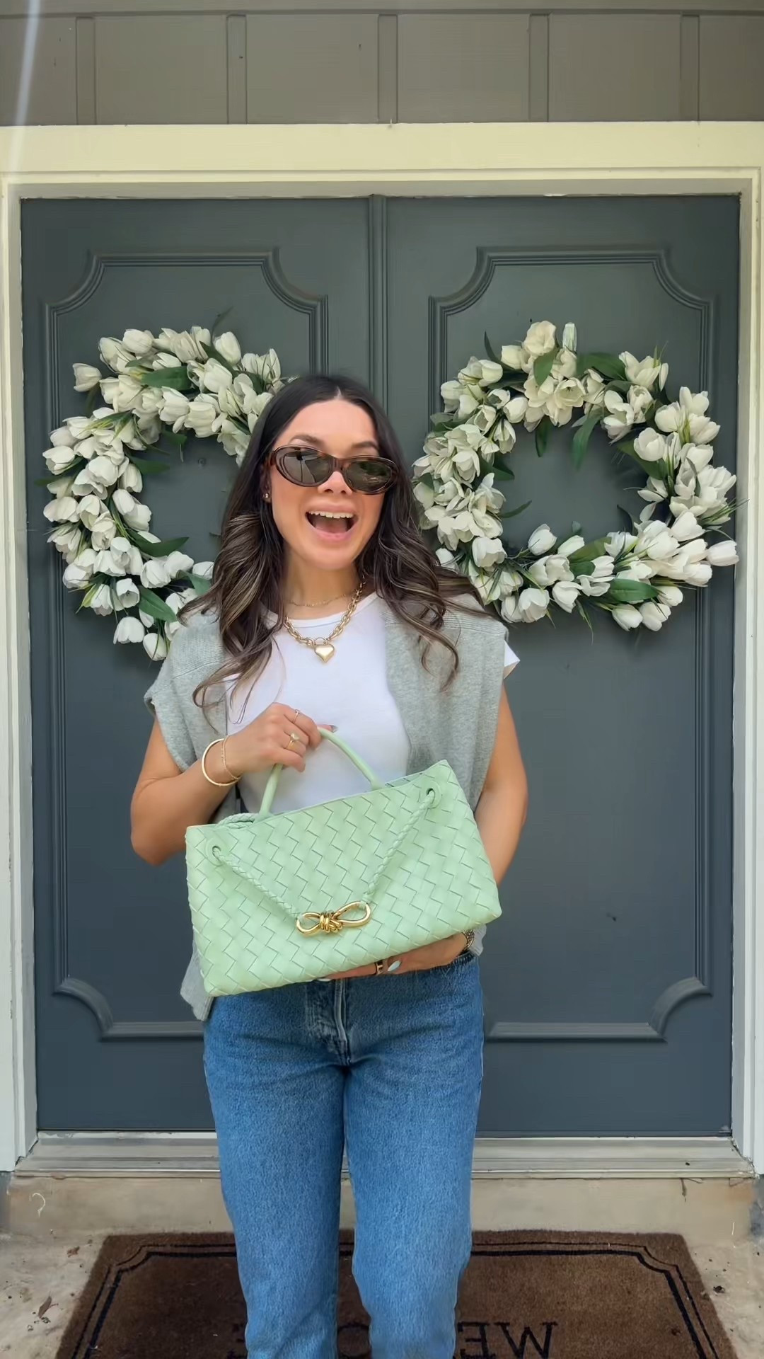 outfit of the day using the sandwich method

Bottega andiamo east west, silver heels, capsule wardrobe, spring outfit, everyday outfit 

#LTKPetite #LTKItBag #LTKFindsUnder100