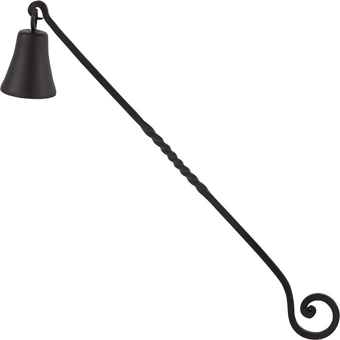 RTZEN Antique Bell Candle Snuffer - Handcrafted Decorative Rustic Wrought Iron Candle Extinguishe... | Amazon (US)