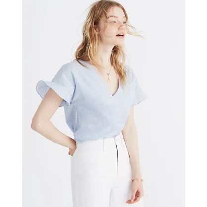 Sundrift Ruffle Top | Madewell