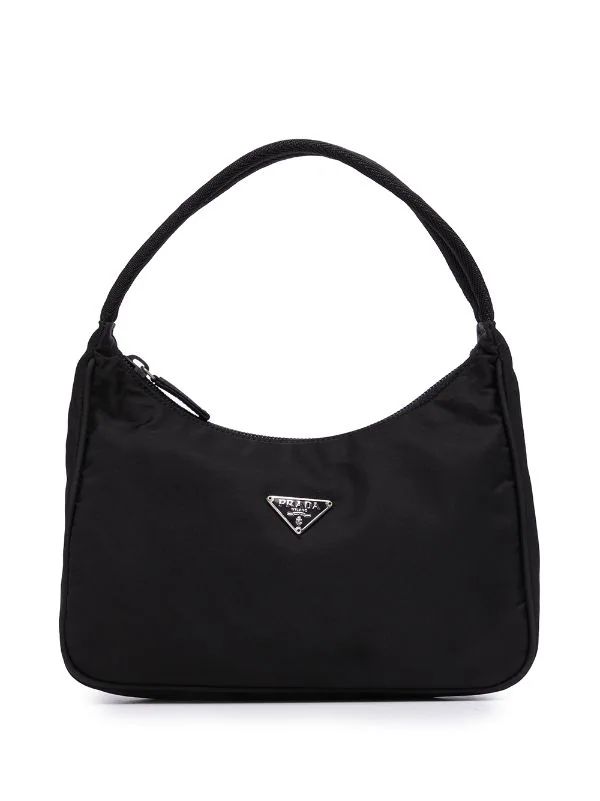 2000s small triangle logo nylon handbag | Farfetch (CA)