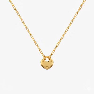 Heart Charm Lock Necklace | Target