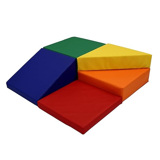 FDP SoftScape Playtime Corkscrew Climber for Infants and Toddlers, Colorful Beginner Soft Foam St... | Amazon (US)