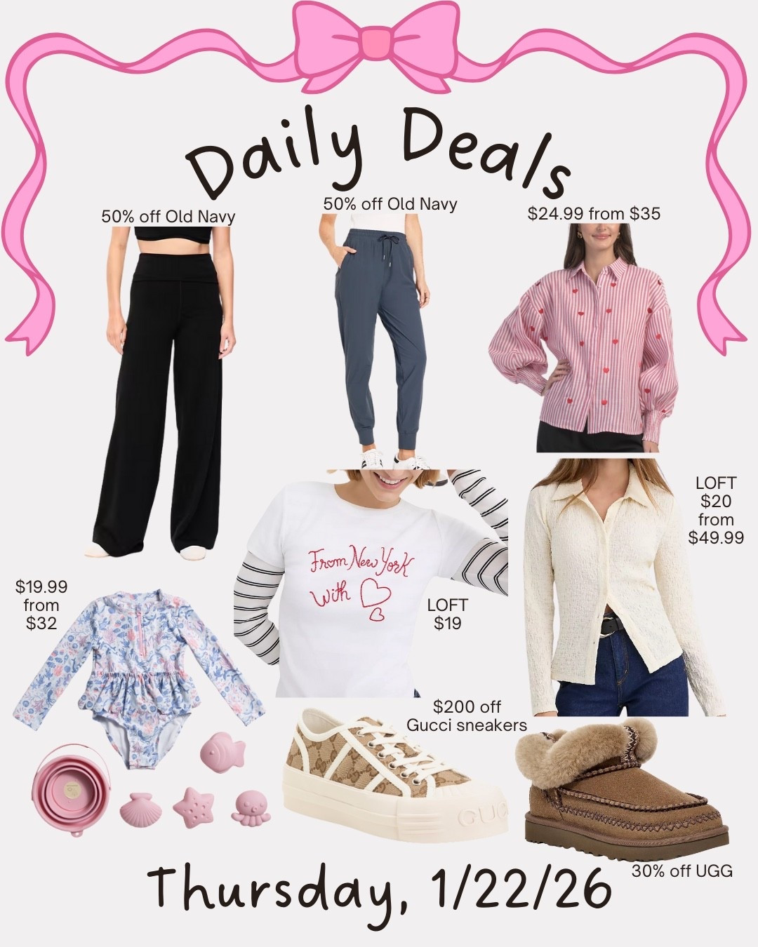 Daily deals 

#LTKSaleAlert #LTKMidsize