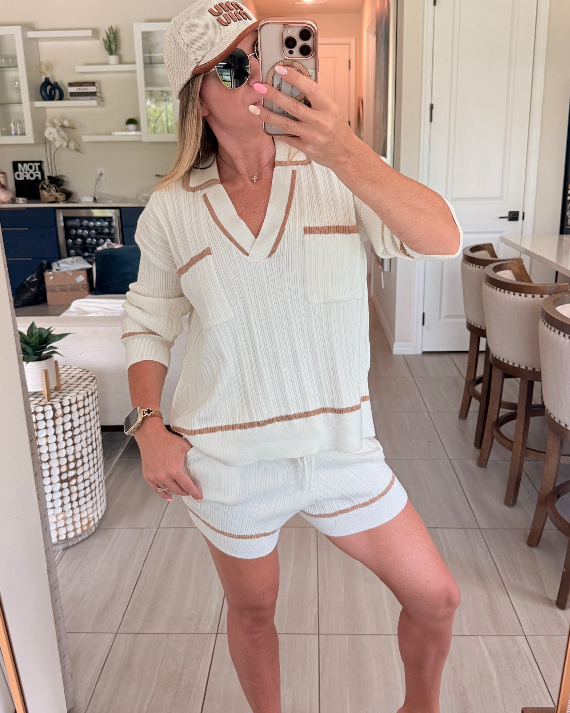 An easy and comfortable matching set you’ll wear on repeat. 🤍

Perfect for coffee runs, errands, weekend brunch, travel days, or just an effortless everyday outfit.



matching set, casual matching set, summer outfit, linen look set, vacation outfit, coffee run outfit, errands outfit, weekend outfit, resort wear, Amazon fashion

#LTKootd #LTKActive #LTKSeasonal