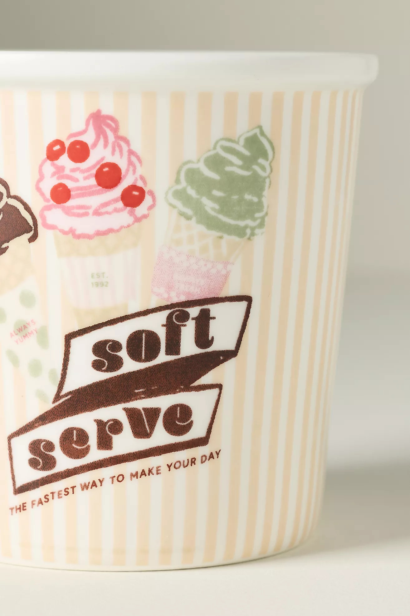 Glace Stoneware Ice Cream Pint Bowl | Anthropologie (US)