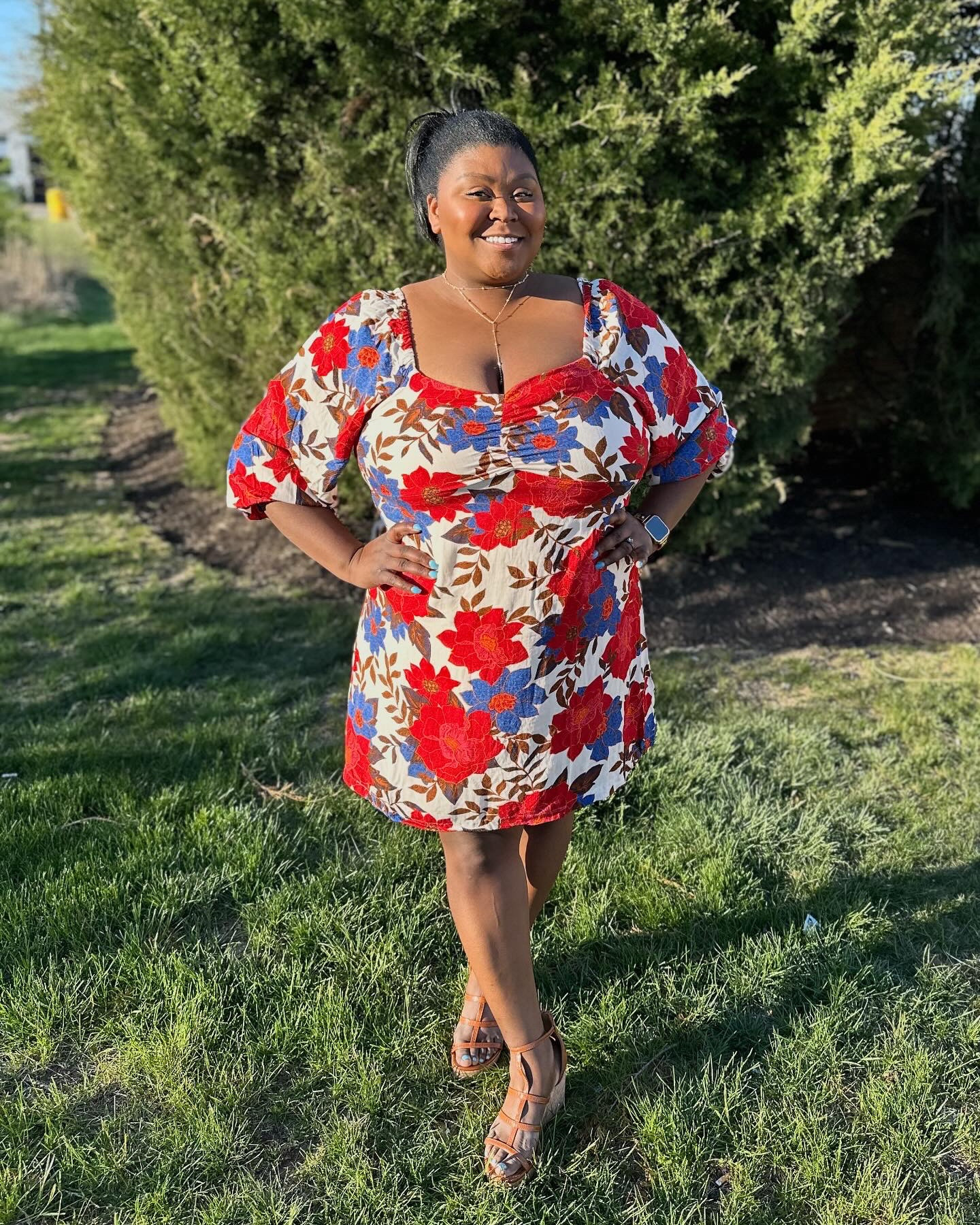 Spring outfit | dress | wedding guest dress | sandals | country concert outfit | wedges 

#LTKSeasonal #LTKwedding #LTKplussize