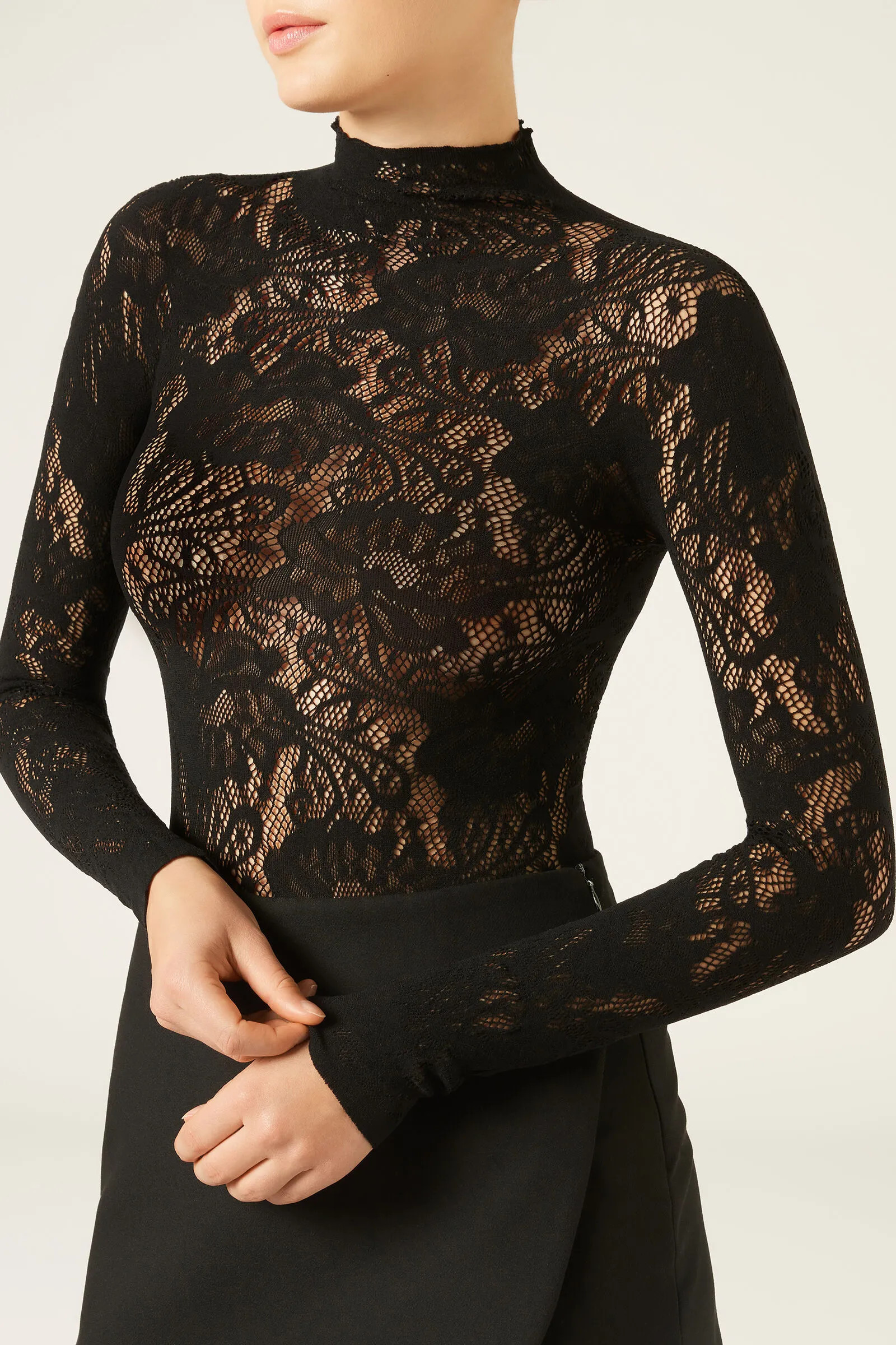 Blusa Arrastão Com Padrão Floral - MODC2225 - Calzedonia | Calzedonia BR