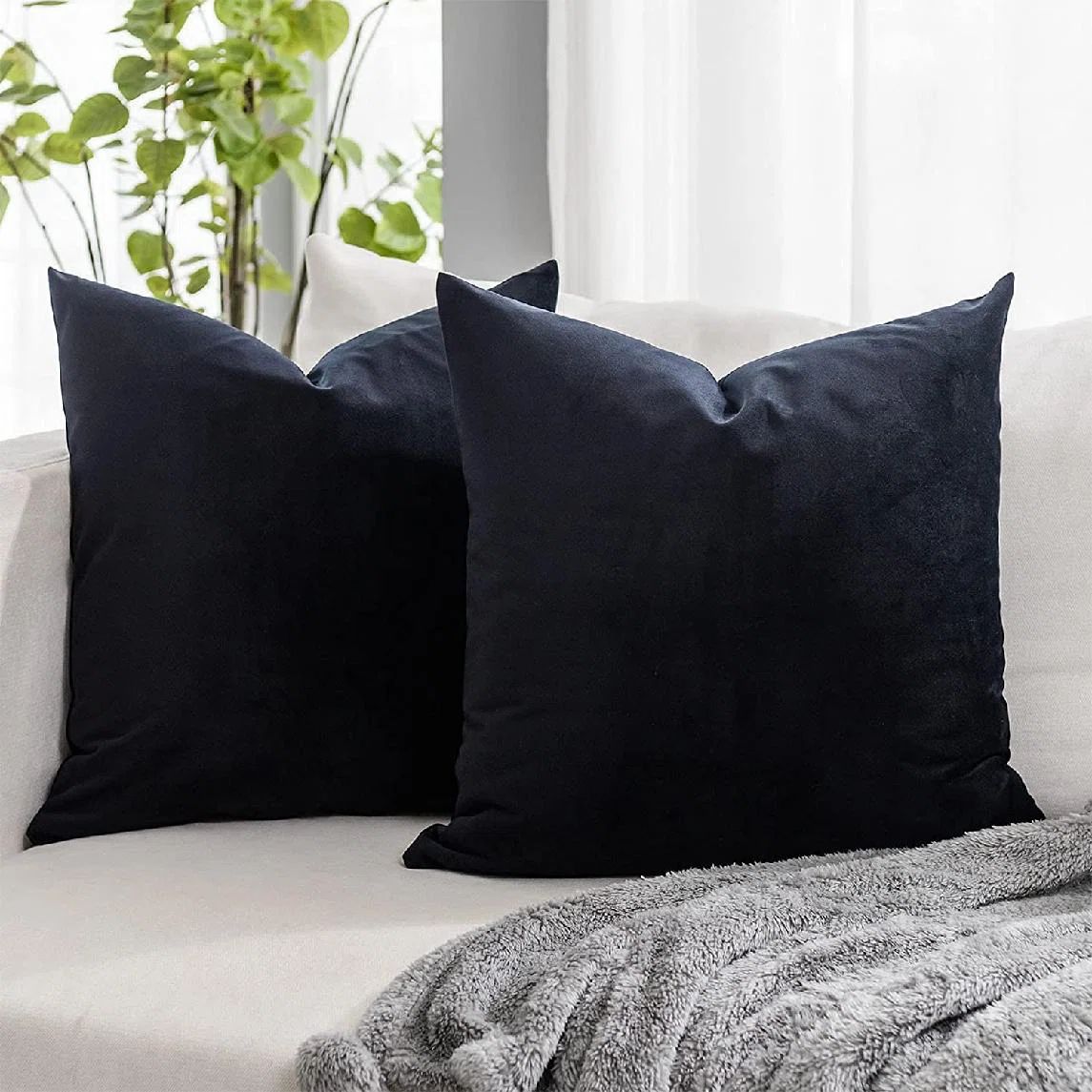 Velvet Reversible Pillow Cover | Wayfair North America