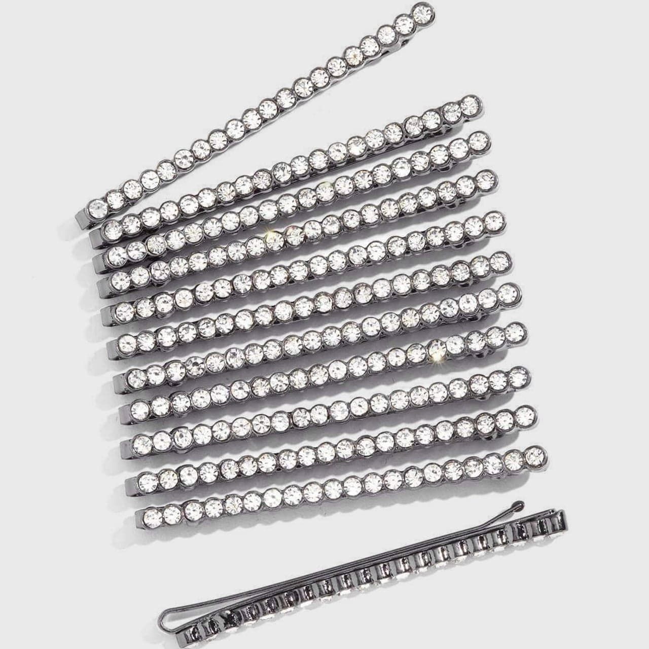 Classic Rhinestone 12pc Bobby Pins | Kitsch