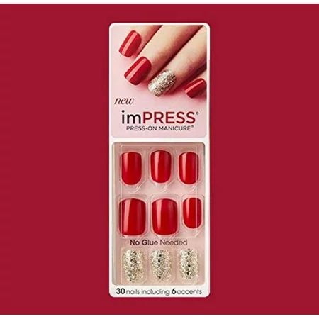 Kiss Impress Press-On Nails One Step Gel Tweetheart (3 Pack) By Brand Kiss Impress | Walmart (US)