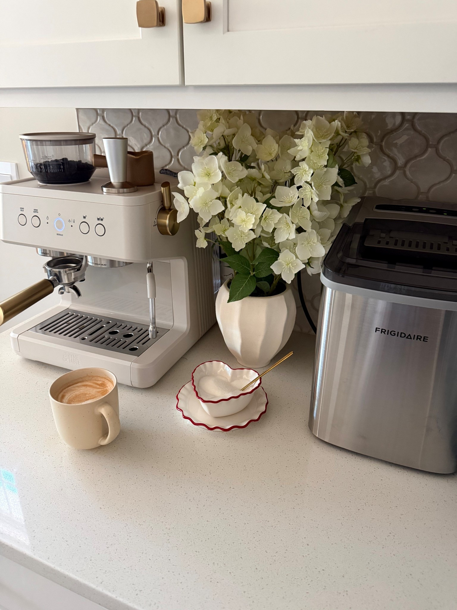 
My FAVORITE espresso machine is finally back in stock and this color is everythingggg. The perfect statement piece for your kitchen without the luxury price tag — and it’s under $400 🙌🏼

Walmart, Walmart find, coffee machine, espresso machine, coffee, coffee bar, kitchen, ice machine, Amazon, Amazon find 

#LTKSaleAlert #LTKmorningroutine #LTKHome