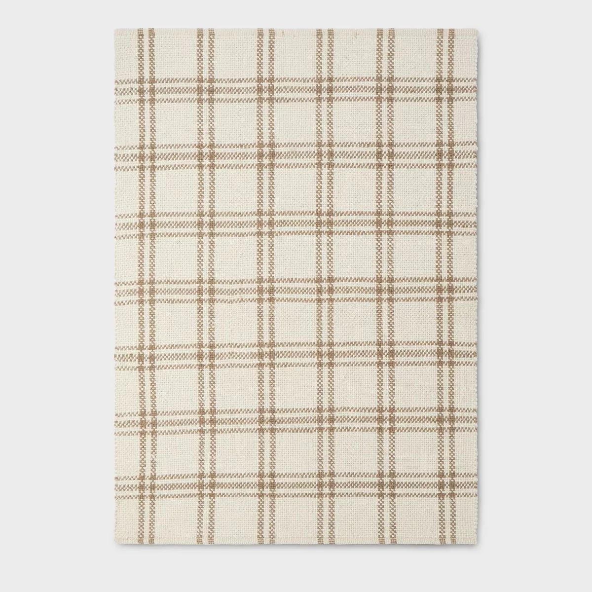 Cottonwood Plaid Wool/Cotton Area Rug - Threshold™ designed with Studio McGee | Target