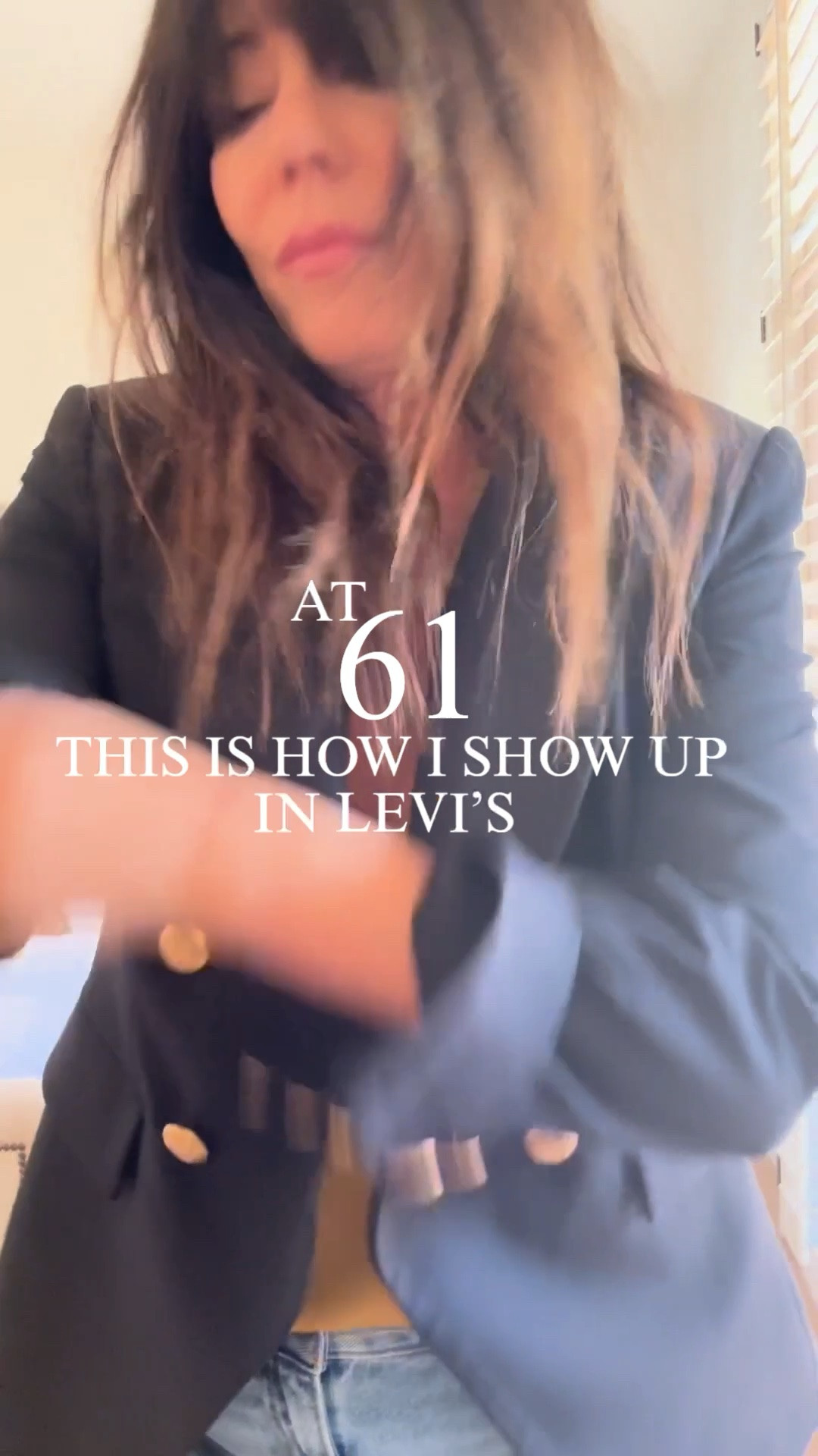 @levi and @onequince 
Helped make this budget friendly look possible 😎
Wearing small in 
The silk cami and the blazer!

#LTKOver40 #LTKWorkwear #LTKmomlife