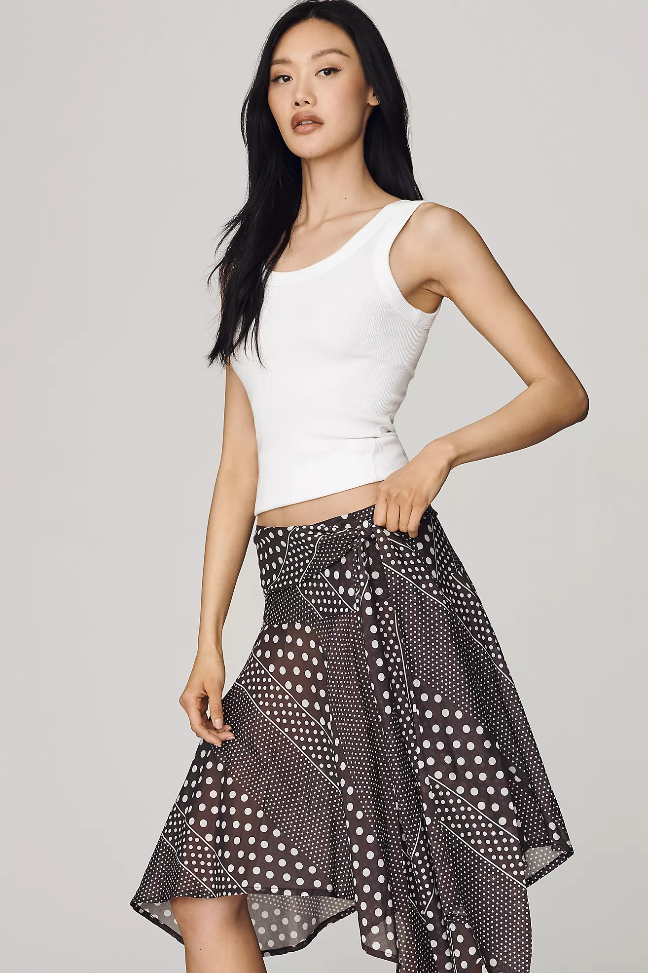 Damson Madder Parker Sash Skirt | Anthropologie (US)