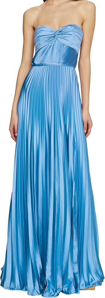 AMUR Women's Stef Pleated Gown | Amazon (US)